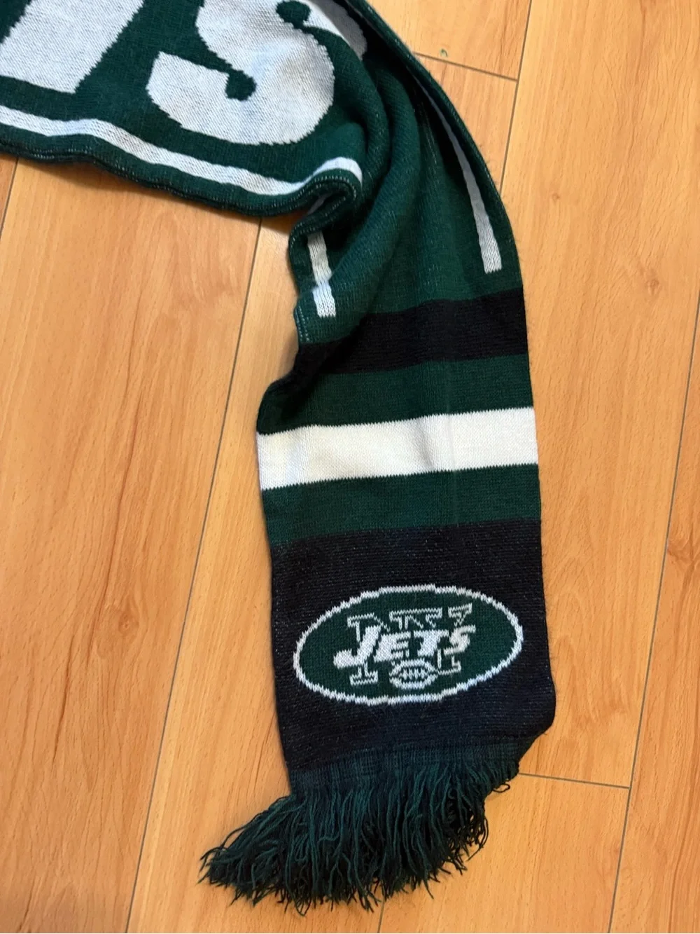 NFL New York Jets Green & White Team Scarf